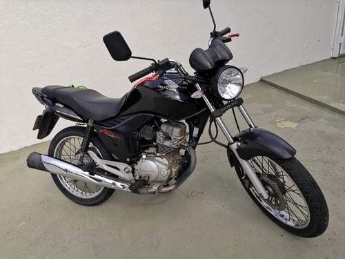 Imagem 5 de 15 de Moto Cg Fan 150 Esdi 2013 Flex Baixo Km