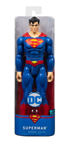 Superman - Dc - Figura Articulada 30 Cm Original - E.full