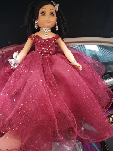 Vestidos de 15 años para muñecas sale
