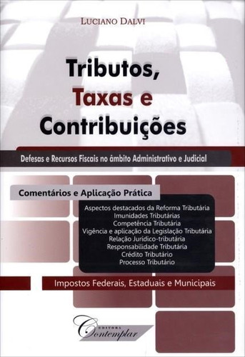 Tributos, Taxas E Contribuições E Mais 3 Livros Grátis