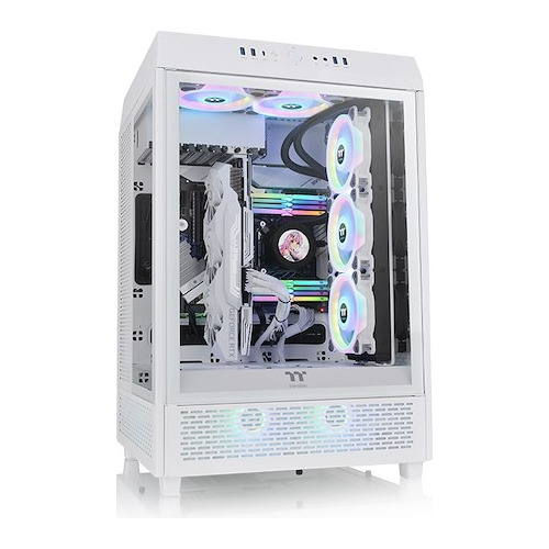 Gabinete Thermaltake Torre 500 120mm Atx Cristal Blanco Usb