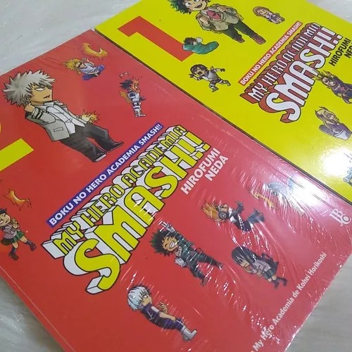 Livro Boku No Hero Academia Smash !! Vol 1 E 2