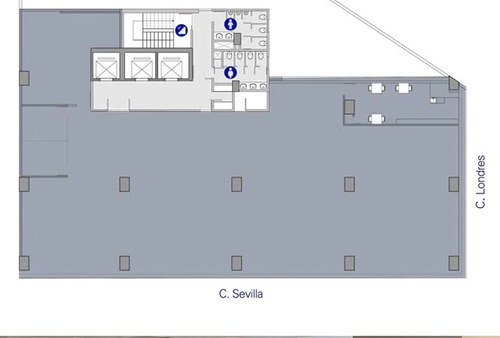 Imagen 3 de 4 de Oficina Amueblada O Call Center De 610 M2 En Juárez Cdmx