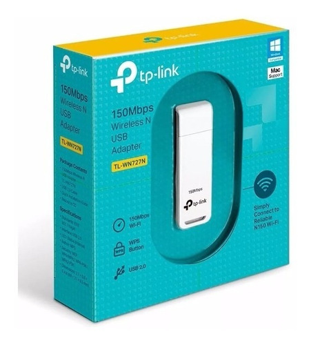 Placa De Red Usb Wireless Tp-link Tl-727n 150mbps Wifi