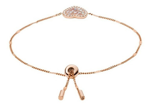 Imagen 3 de 8 de Pulsera Acero Inox De Mujer Vintage Gl Fossil®