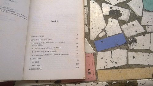 Imagem 4 de 7 de Livro O Código De Hammurabi