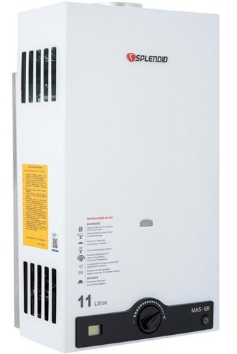 Calefont Gas Licuado 11 Litros Tiro Natural Splendid