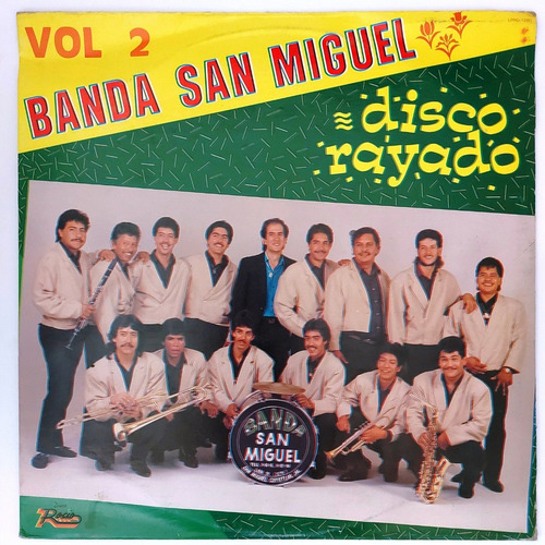 Banda San Miguel - Vol.2 Disco Rayado   Lp