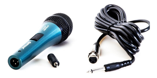 Microfono Unidireccional Wvngr  Karaoke Cable Dynamic