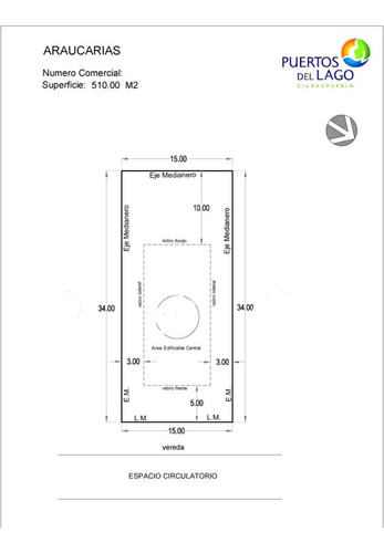 Terreno Lote  En Venta En Araucarias, Puertos, Escobar