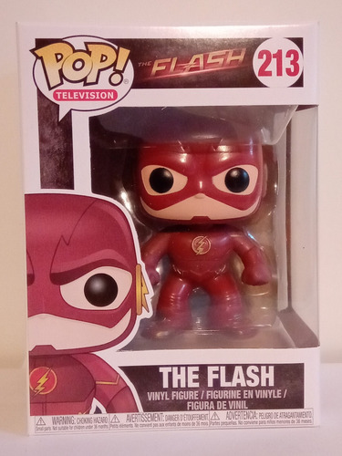 Funko Pop Flash #213 Dc Primera Edición Original Tv Series