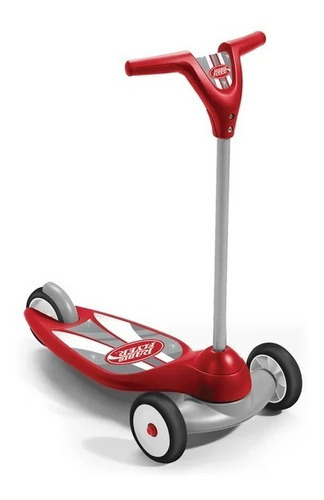 Radio Flyer Scooter Patin De 3 Ruedas Rojo Con Freno De Pie