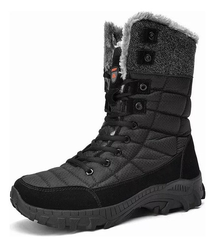 Zapatos De Senderismo Al Aire Libre Para Hombre Nieve Gruesa