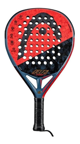 Raqueta de pádel  Head Graphene 360+ Delta Hybrid 2020 color negro/antracita/naranja