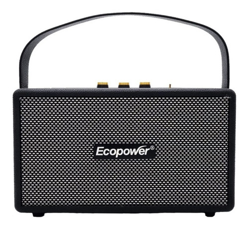 Caixa De Som Speaker Ecopower Ep-2226 Bluetooth/usb Preta Cor Preto 110v/220v