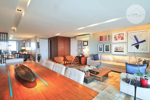 Imagem 1 de 30 de Apartamento Com 3 Suítes, Andar Alto, Vista Mar E Reserva, À Venda No Itaúna Gold No Condomínio Pedra De Itaúna Na Barra Da Tijuca Com Total Infraestr - Ap0058