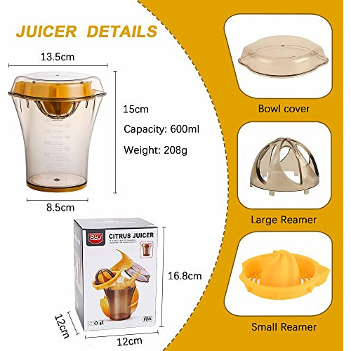 Exprimidor De Cítricos Y Naranja Limón, Exprimidor Manual De
