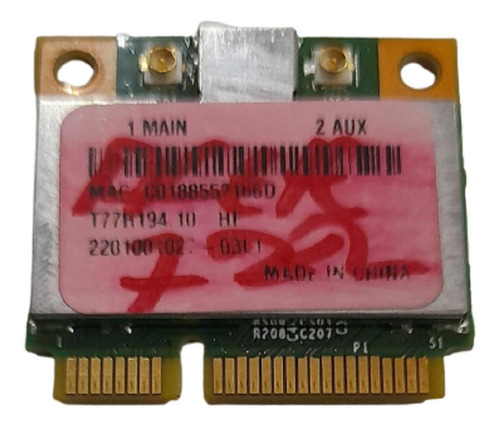 Red Wifi Para Portatil Acer Aspire One 722- 0487