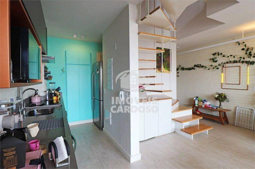 Apartamento Duplex Com 1 Dormitório À Venda, 72 M² Por R$ 1.595.000 - Pinheiros - São Paulo/sp - Ad0007