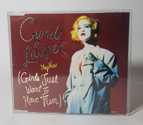 Cd Single Cyndi Lauper - Hey Now Girls Just Want To Have Fun