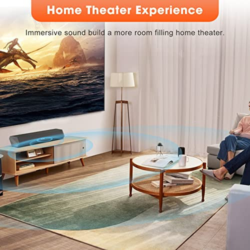 Barras De Sonido Bestisan Tv, 16'/50w Soundbar Pequeño...