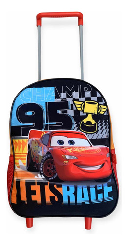 Mochila Lets Race Carrito Infantil  30 Cm