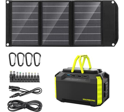 Generador Solar 150w Con Panel 30w Para Camping Y Emergencia