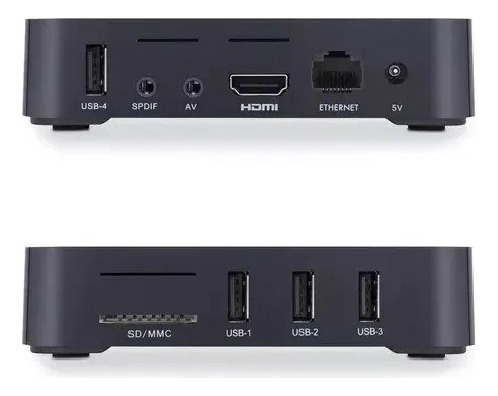 Aparelho Md Box 4k Android 14 512g+1024 5g - Transforme Sua Preto Padrão