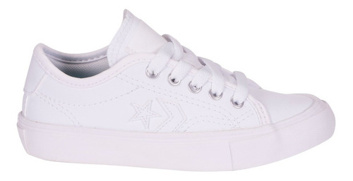 Tenis Converse Estilo Urbano Ajuste En Cordones Para Niños