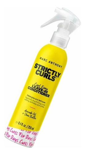 3 Pza Tratamiento Capilar Marc Anthony Strictly Curls Leave-