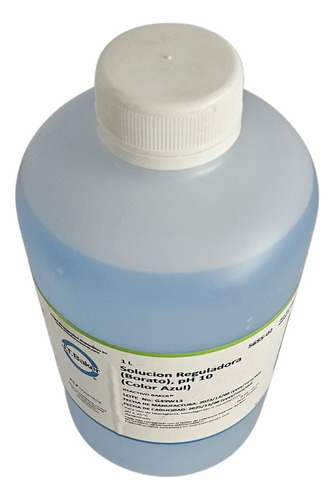 Solución Buffer Ph 10.00 Ref Cert Color Azul 500 Ml Jt Baker