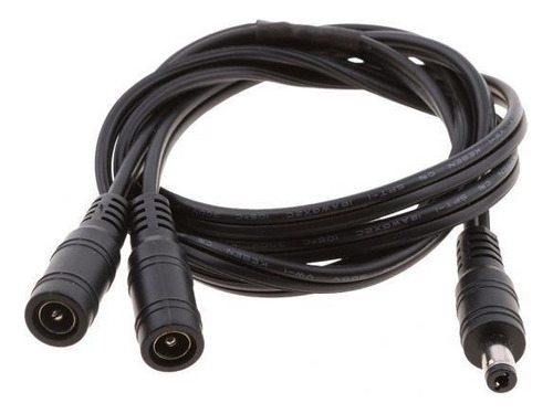 1 Conector Macho A 2 Cables Hembra 5 Piezas