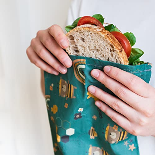 Peelo Beeswax Food Wrap Bag, Envoltorios De Comida Sost...