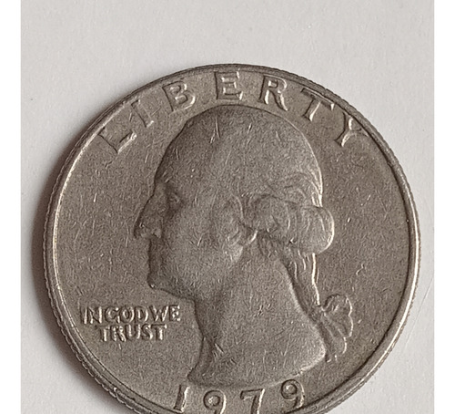 Estados Unidos 1979. Moneda De Quarter Dollar. Mb. Mira!!!! (Usado)