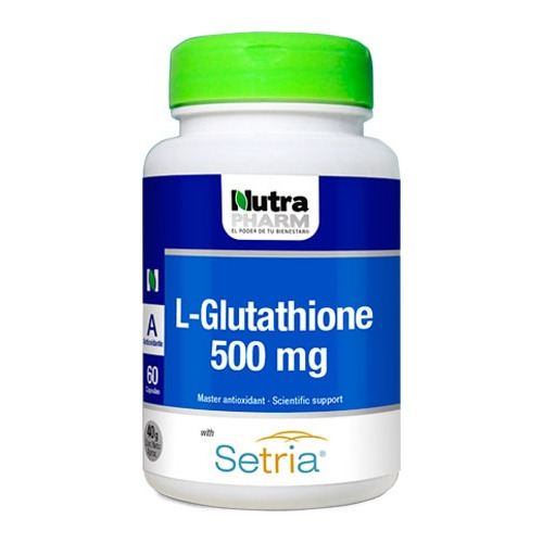 L-glutathione 500mg - 60 Cápsulas Antioxidante. Agronewen