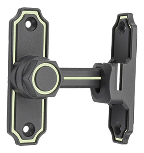 Cerradura De Pestillo De Puerta, Cerradura De Gris Luminoso