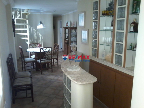 Imagem 10 de 30 de Cobertura À Venda, 203 M² Por R$ 450.000,00 - Praia Das Pitangueiras - Guarujá/sp - Co0222