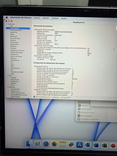 Macbook Pro 15 Pulgadas 2017 Intel Core I7 512gb (Usado)