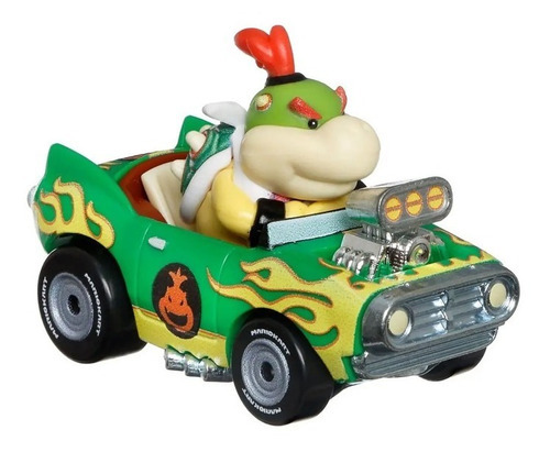 Hot Wheels Mario Kart Bowser Jr Flame Flyer - Hdb27 - Mattel
