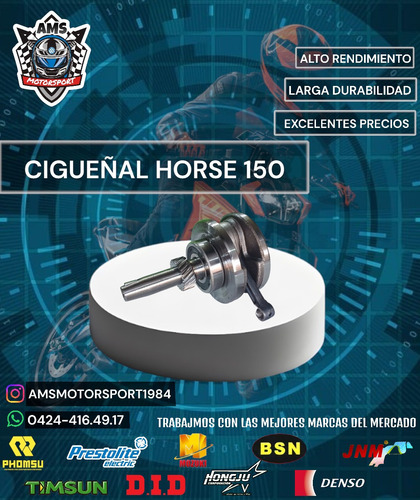 Cigueñal Horse 150