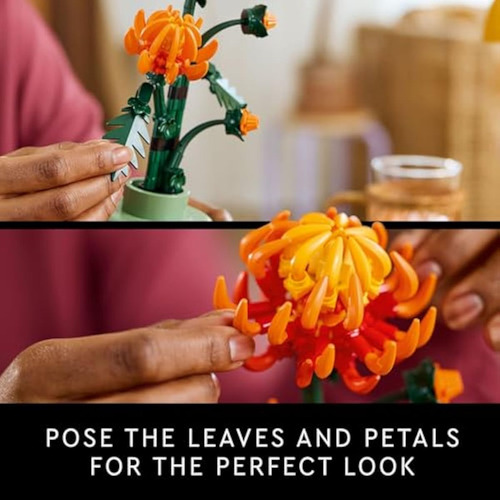 Set De Construcción Lego Botanicals Con Forma De Crisantemo