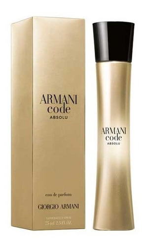 Armani Code Absolu Femme Edp 75ml Asimco / Prestige Parfums