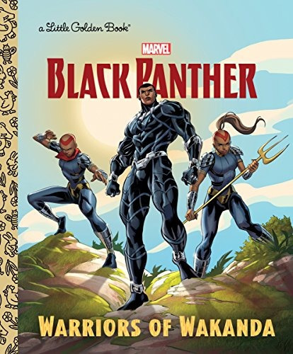 Guerreros De Wakanda Maravilla Pantera Negra Pequeno Libro D