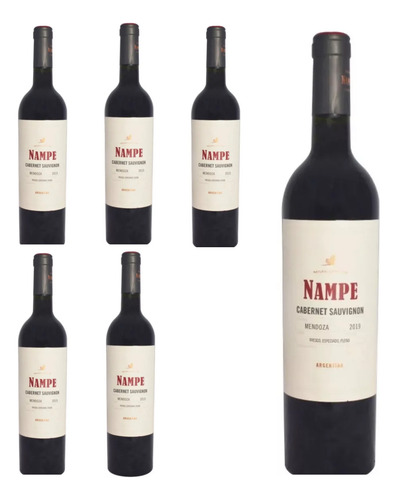 Vino Nampe Cabernet Sauvignon X6u - Hipercomer
