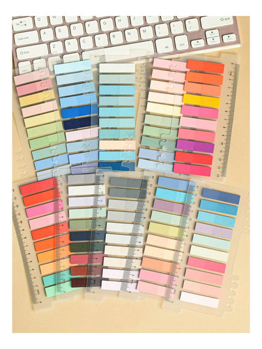 Set De 10 Pack De Post It Notas Adhesivas Índice, Etiquetas