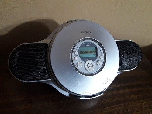  Discman Sony Walkman Mp3 Coleccion Con Bocina Raresa