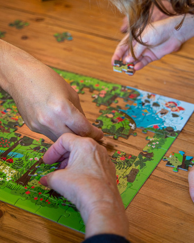 Rompecabezas Puzzle 360° El Parque Del Benteveo + Packaging