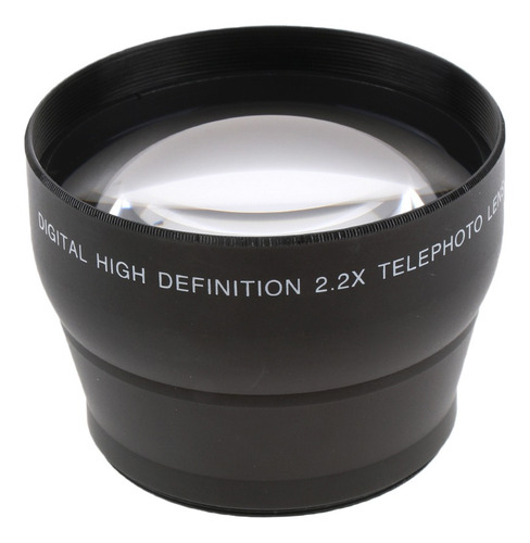 Imagen 7 de 9 de Teleconvertidor Teleobjetivo De 58mm 2.2x Para Cámaras