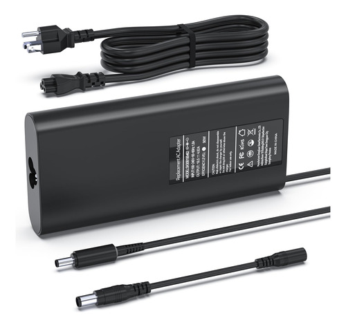 Adaptador De Ca De 90 W Para Laptop Dell Inspiron 17       .