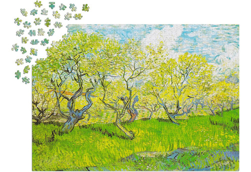 Van Gogh Huerto En Flor Rompecabezas 1000 Pieza Enjoy Puzzle